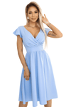 Vestido de cerimónia curto azul bebé BeStylish
