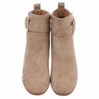 botins de salto alto caqui BeStylish