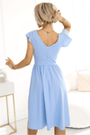 Vestido de cerimónia curto azul bebé BeStylish