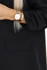 casaco blazer preto BeStylish