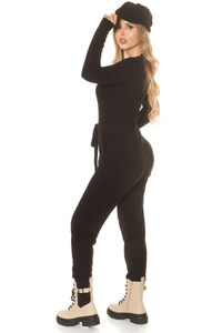 Macacão preto comfy BeStylish 