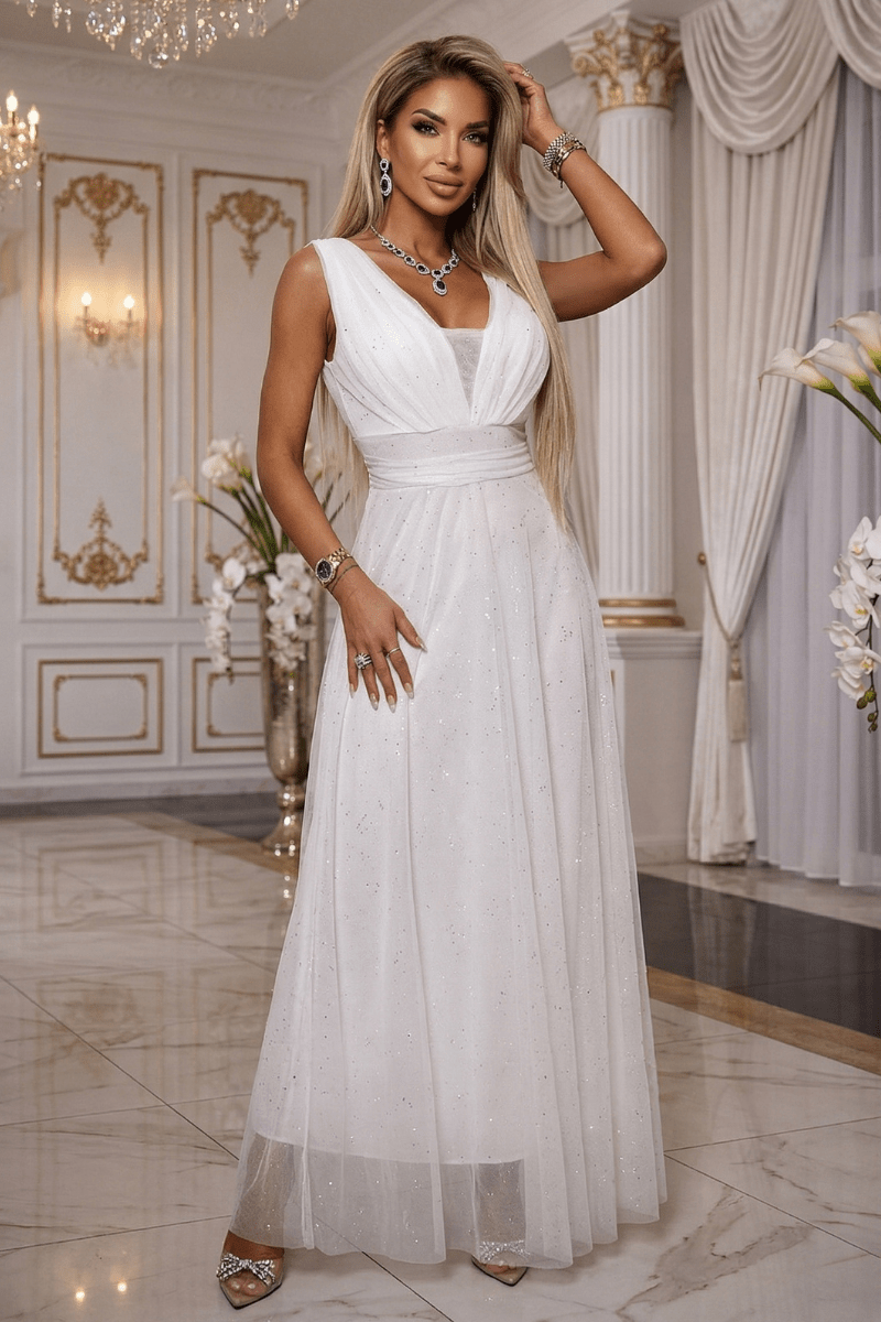 vestido de noiva comprido branco BeStylish