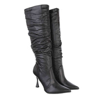 Botas pretas de salto alto BeStylish