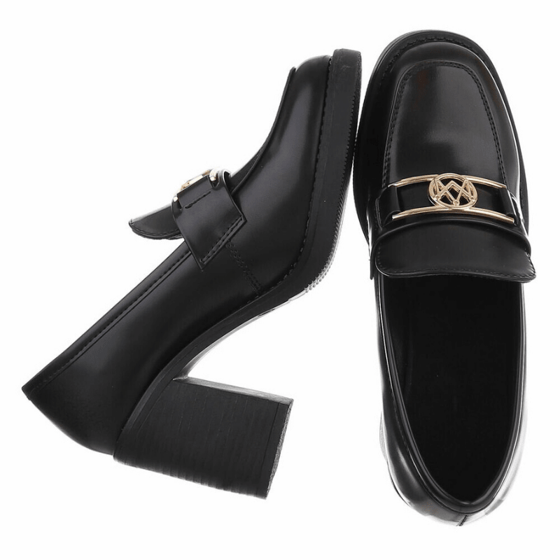 Sapatos pretos de salto alto BeStylish 