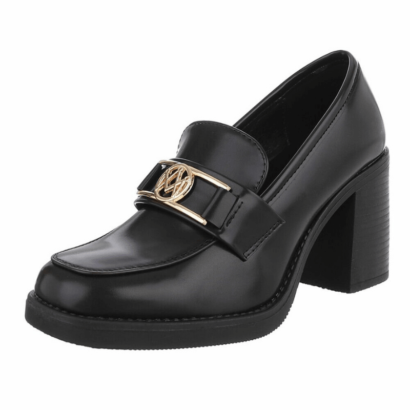 Sapatos pretos de salto alto BeStylish 