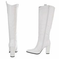 Botas brancas Mónica