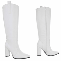 Botas brancas Mónica