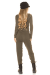 Macacão caqui de inverno estilo comfy BeStylish 