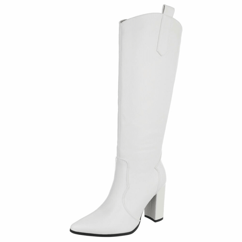 Botas brancas Mónica