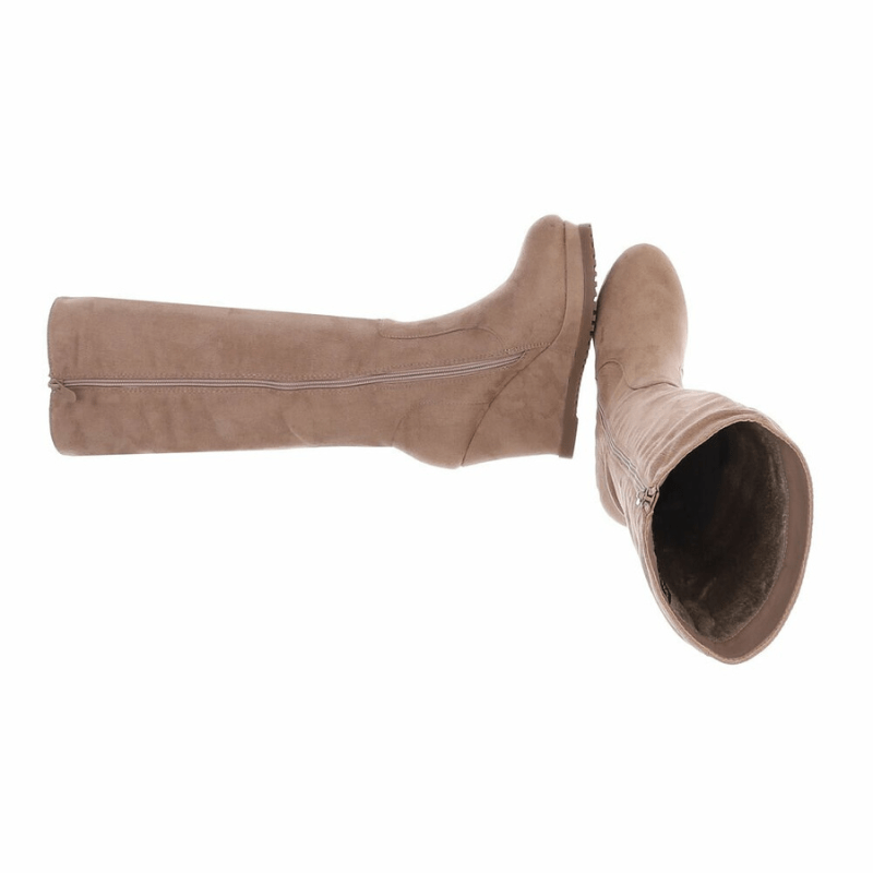 botas compensadas caqui BeStylish 