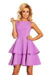 vestido de cerimónia curto violeta BeStylish