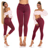 Jeans Iva (bordeaux) - BeStylish