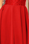 Vestido de cerimónia curto vermelho BeStylish